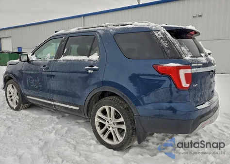 2017 Ford Explorer Xlt из США, поврежденный, VIN 1FM5K8D89HGD75544